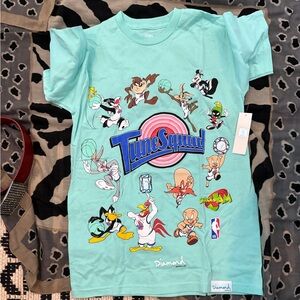 Diamond Supply Co. Kids Cartoon Character Tee - Aqua